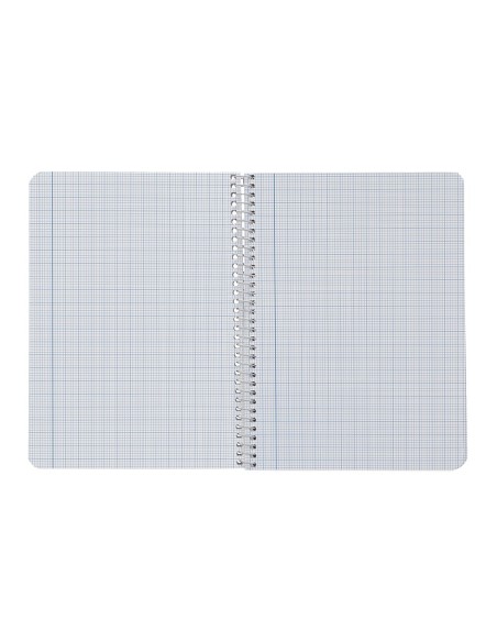 CUADERNO ESP. SMART A5 T.BLANDA MILIMETRADO 80H. 60GR.COL.SURT.