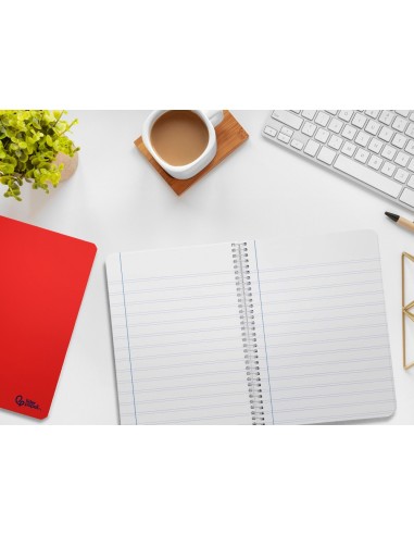 CUADERNO ESP. SMART A5 T.BLANDA PAUTA 2.5MM 80H. 60GR. SURT.