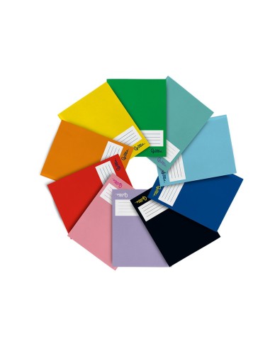 CUADERNO ESP. SMART A5 T.BLANDA 5MM 80H. 60GR. SURT.