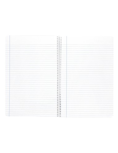CUADERNO ESP. WONDER A4 T.PLASTICO HORIZONTAL 80H 90GR. COL.SURT.