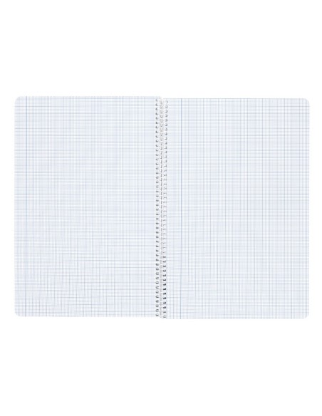 CUADERNO ESP. WONDER A4 T.PLASTICO MILIMETRADO 80H 90GR. COL.SURT.