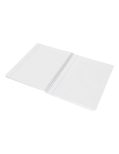 CUADERNO ESP. WONDER A4 T.PLASTICO PAUTA 3,5MM 80H 90GR. COL.SURT.