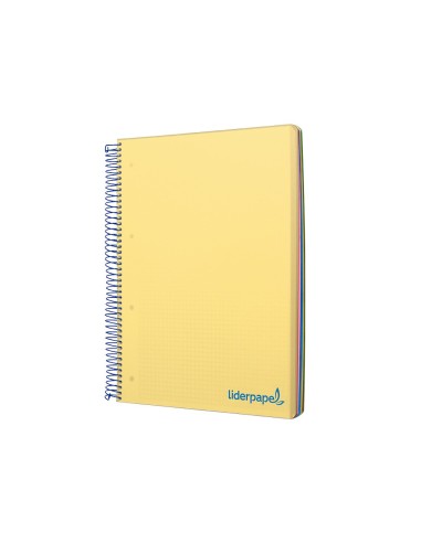 CUADERNO ESP. WONDER A4 T.PLASTICO MICRO 5MM 5B 4T. 120H 90GR. AM.