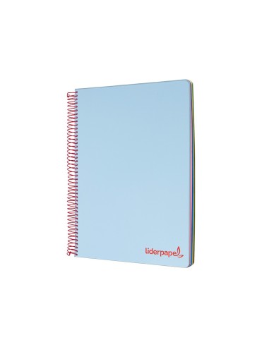 CUADERNO ESP. WONDER A4 T.PLASTICO MICRO 5MM 5B 4T. 120H 90GR. CEL.