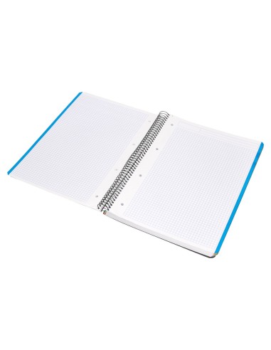 CUADERNO ESP. WONDER A4 T.PLASTICO MICRO 5MM 5B 4T. 120H 90GR. NG.