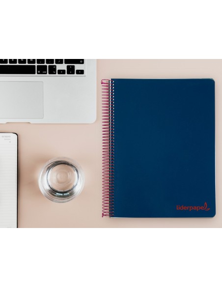 CUADERNO ESP. WONDER A4 T.PLASTICO MICRO 5MM 5B 4T. 120H 90GR. AZ.