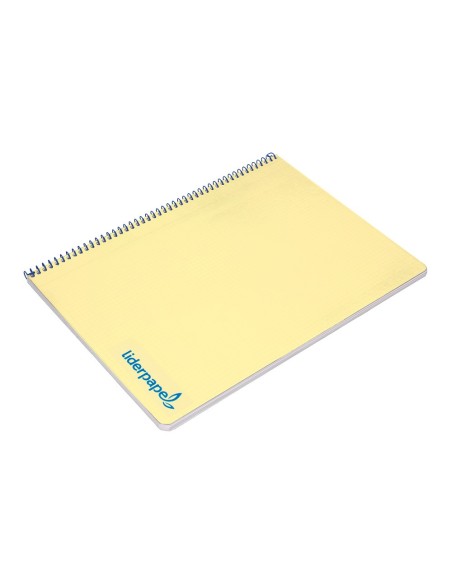 CUADERNO ESP. WONDER A4 T.PLASTICO 4MM 80H 90GR. AM. *74930