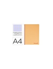 CUADERNO ESP. WONDER A4 T.PLASTICO 4MM 80H 90GR. NJ. *08969 2