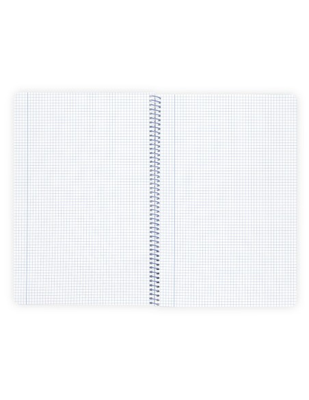 CUADERNO ESP. WONDER A4 T.PLASTICO 4MM 80H 90GR. ROSA *74928