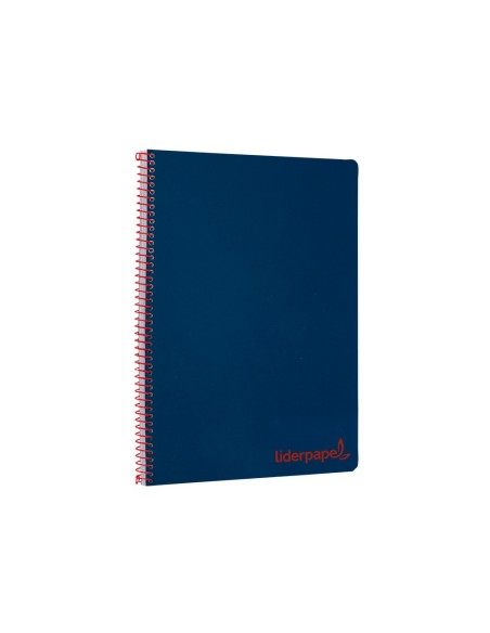 CUADERNO ESP. WONDER A4 T.PLASTICO 4MM 80H 90GR. AZ. MARINO