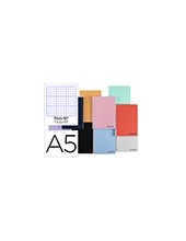 CUADERNO ESP. WONDER A5 T.PLASTICO RAYA Nº 46 120H 90GR. AM. 2