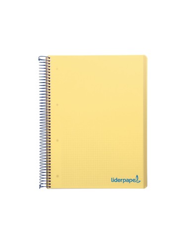 CUADERNO ESP. WONDER A5 T.PLASTICO MICRO 5MM 5B 6T. 120H 90GR. AM.