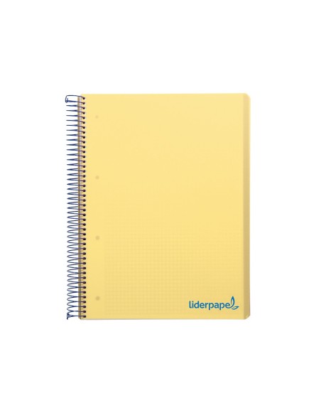 CUADERNO ESP. WONDER A5 T.PLASTICO MICRO 5MM 5B 6T. 120H 90GR. AM.