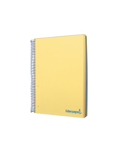 CUADERNO ESP. WONDER A5 T.PLASTICO MICRO 5MM 5B 6T. 120H 90GR. AM.
