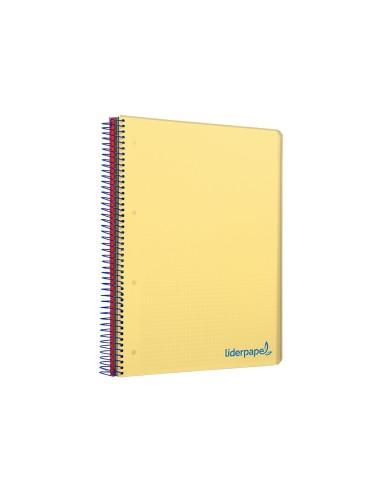 CUADERNO ESP. WONDER A5 T.PLASTICO MICRO 5MM 5B 6T. 120H 90GR. AM.