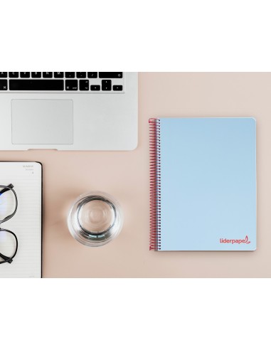 CUADERNO ESP. WONDER A5 T.PLASTICO MICRO 5MM 5B 6T. 120H.90GR. AZ.