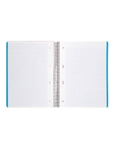 CUADERNO ESP. WONDER A5 T.PLASTICO MICRO 5MM 5B 6T. 120H 90GR. NJ.