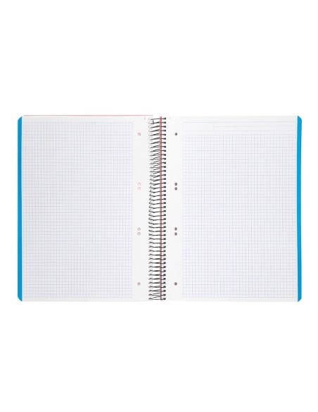 CUADERNO ESP. WONDER A5 T.PLASTICO MICRO 5MM 5B 6T. 120H 90GR. NJ.