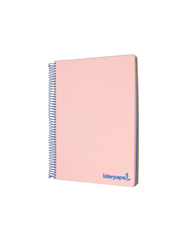 CUADERNO ESP. WONDER A5 T.PLASTICO MICRO 5MM 5B 6T. 120H 90GR. ROSA