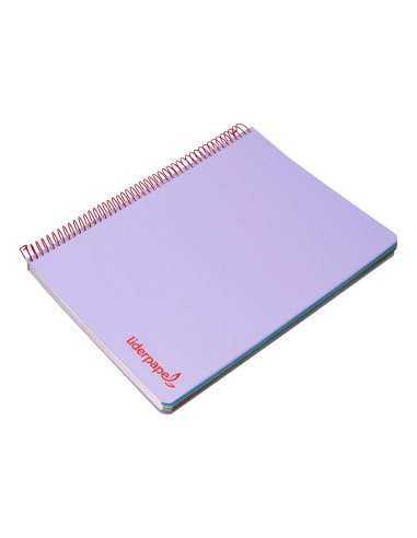 CUADERNO ESP. WONDER A5 T.PLASTICO MICRO 5MM 5B 6T. 120H 90GR. VIO