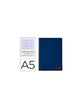 CUADERNO ESP. WONDER A5 T.PLASTICO MICRO 5MM 5B 6T. 120H 90GR. AZ. 2