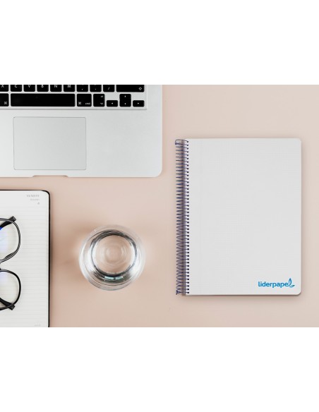 CUADERNO ESP. WONDER A5 T.PLASTICO MICRO 5MM 5B 6T. 120H 90GR. GRIS