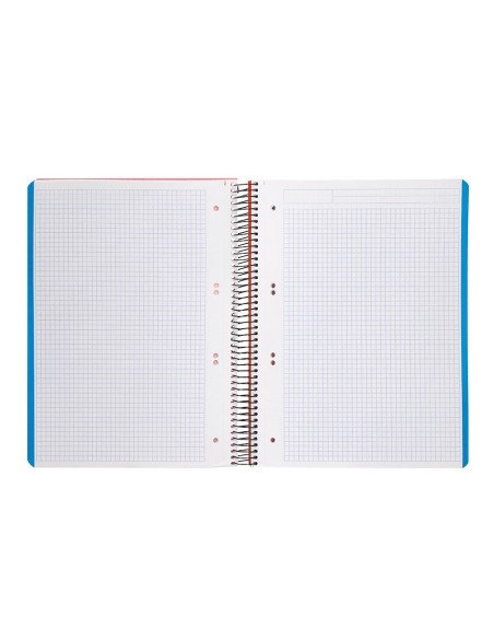 CUADERNO ESP. WONDER A5 T.PLASTICO MICRO 5MM 5B 6T. 120H 90GR. RJ.