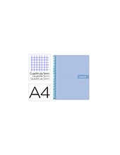 CUADERNO ESP. CRAFTY A4 T.FORRADA MICRO 120H 90GR.5MM.5B.4T.AZ.*77137 2