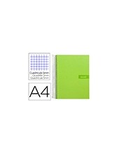 CUADERNO ESP. CRAFTY A4 T.FORRADA MICRO 120H 90GR. 5MM 5B VE.*32896 2