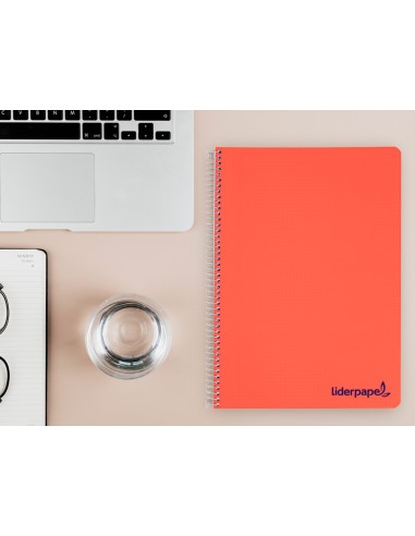 CUADERNO ESP.A4 WONDER T.PLAST.80H 90GR 5MM MARGEN SURT.