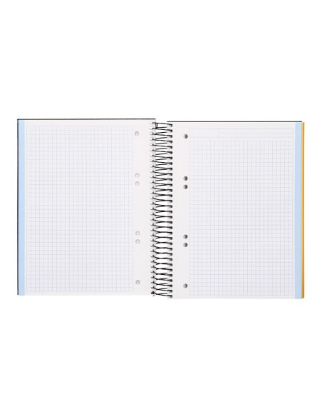 BLOC ESP.MICRO 4º 160 H 5MM-5COL.6TAL.PAPERCOAT NG.