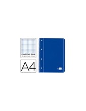 CUADERNO ESP. LIDERPAPEL A4 T.BLANDA MICRO 5MM 4T. 80H 70GR. AZ. 2