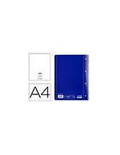 CUADERNO ESP. LIDERPAPEL A4 T.BLANDA MICRO LISO 4T. 80H 70GR. AZ. 2