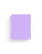 CUADERNO CARCHIVO INGENIOX FOAM A5 80H MALVA PASTEL