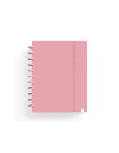 CUADERNO CARCHIVO INGENIOX FOAM A4 80H ROSA PASTEL