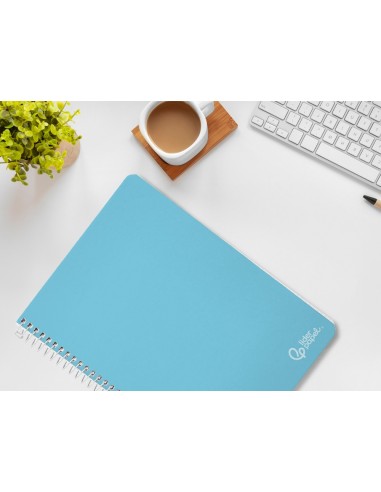 CUADERNO ESP. WITTY FL. T.DURA PAUTA 3.5MM 80H 75GR. SURT.*09915