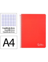 CUADERNO ESP. WITTY FL. T.DURA 4MM 80H. 75GR. 4MM RJ.**09797