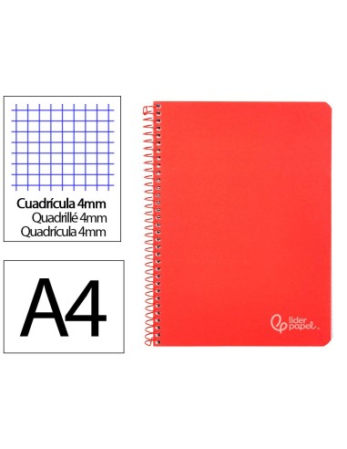 CUADERNO ESP. WITTY FL. T.DURA 4MM 80H. 75GR. 4MM RJ.**09797