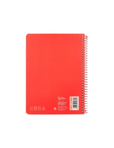 CUADERNO ESP. WITTY A5 T.DURA 4MM 80H. 75GR. RJ. **09785