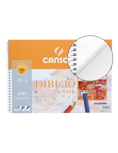 BLOC DIBUJO BASIK DIN A4 23X32.5 CM 20 H.150 GRAMOS