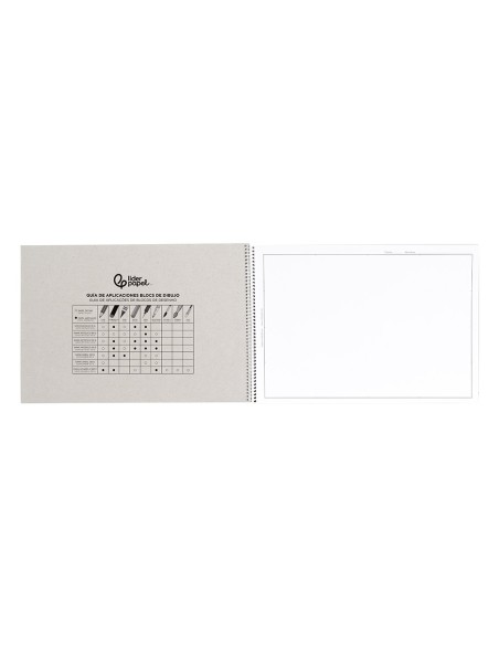 CUADERNO ESP. LIDERPAPEL DIBUJO FL. 20H 90GR. C/REC.