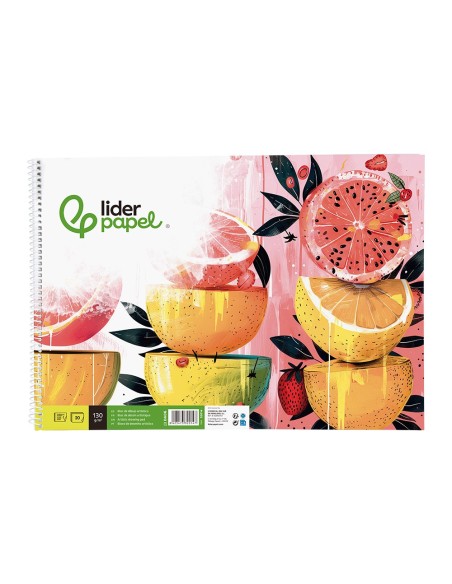 CUADERNO ESP. LIDERPAPEL DIBUJO A4 20H. 130GR.