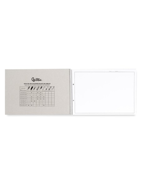 CUADERNO ESP. LIDERPAPEL DIBUJO FL. MICRO 2T. 20H. 130GR.