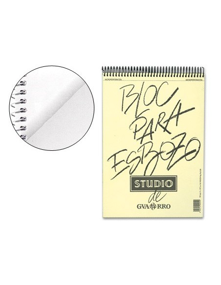 CUADERNO ESP. GUARRO DIBUJO A3 ESBOZO 100H. 90GR.