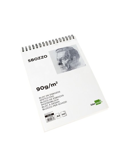 CUADERNO ESP. LIDERPAPEL DIBUJO A3 100H. 90GR.
