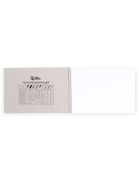 CUADERNO ESP. LIDERPAPEL DIBUJO FL. 20H.130GR.