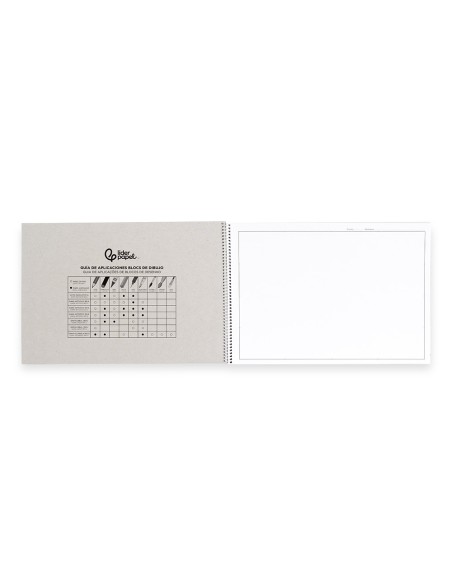 CUADERNO ESP. LIDERPAPEL DIBUJO 230X325MM 20H. 180GR. C/REC.