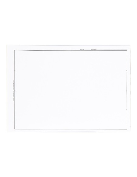 BLOC ENCOLADO LIDERPAPEL DIBUJO 230X325MM 20H.180GR. C/RECUADRO