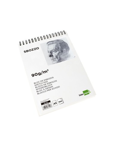 CUADERNO ESP. LIDERPAPEL DIBUJO A5 100H. 90GR.