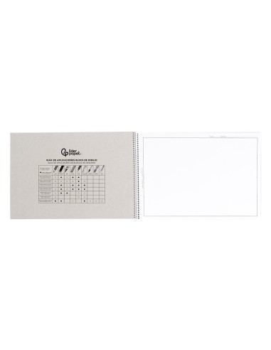 CUADERNO ESP. LIDERPAPEL DIBUJO 460X325MM 20H. 180GR. C/REC.